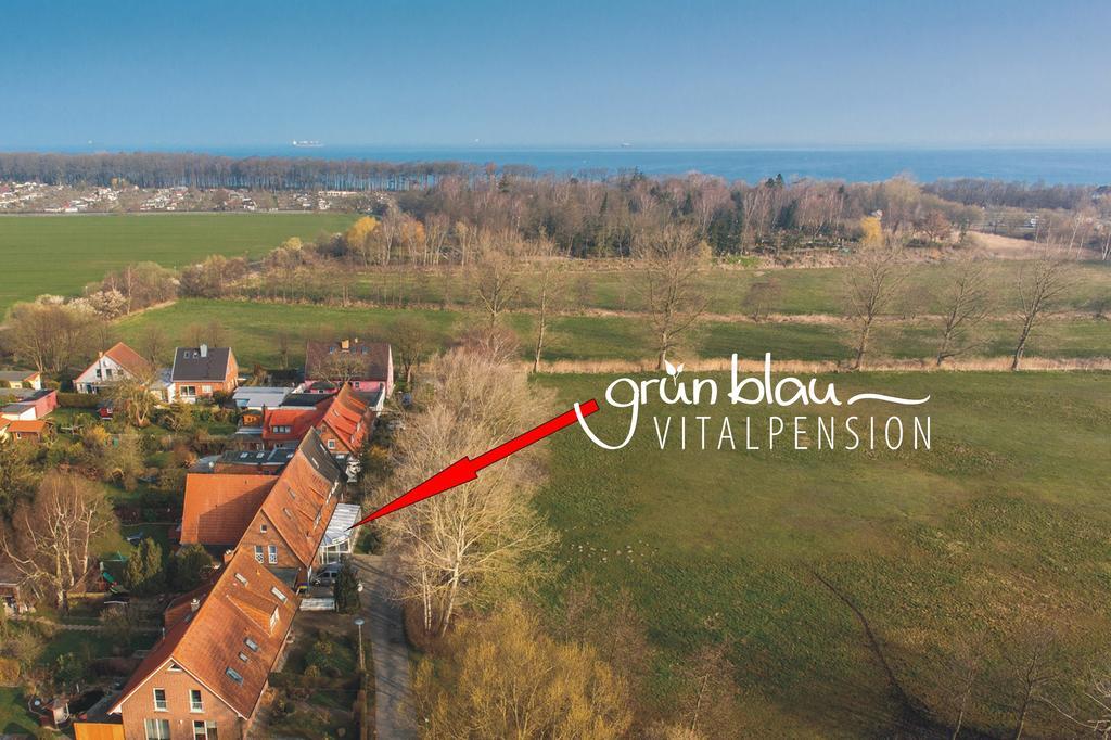 Gruenblau Relax Pension & Apartments Rostock Exterior photo